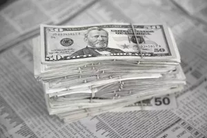 Stacks of money